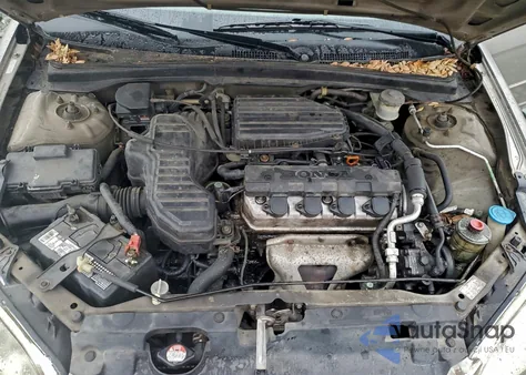 2005 Honda Civic Lx z USA, uszkodzony, nr VIN 2HGES16575H570719